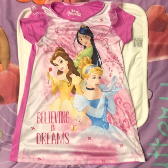 Disney Pajamas Disney Princess Nightgown 3t Preloved But In